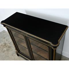 French 19th Century Ebonized Bibliotheque - 4798450