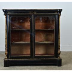 French 19th Century Ebonized Bibliotheque - 4798479