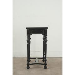 French 19th Century Ebonized Inlay Vanity - 3484958