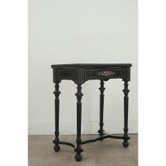 French 19th Century Ebonized Inlay Vanity - 3484970