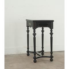 French 19th Century Ebonized Inlay Vanity - 3485059