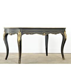 French 19th Century Ebonized Louis XV Style Desk - 4205915