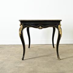 French 19th Century Ebonized Louis XV Style Desk - 4205916