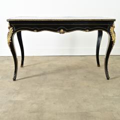 French 19th Century Ebonized Louis XV Style Desk - 4205920