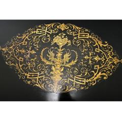 French 19th Century Ebonized Louis XV Style Desk - 4205965