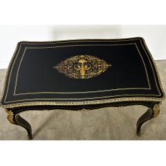 French 19th Century Ebonized Louis XV Style Desk - 4205966