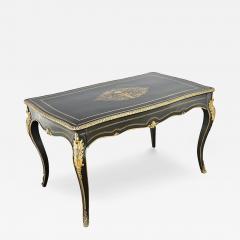 French 19th Century Ebonized Louis XV Style Desk - 4247103
