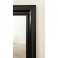 French 19th Century Ebony Bistro Mirror - 3164114