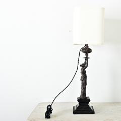 French 19th Century Empire Bronze Table Lamp - 4333364