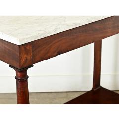 French 19th Century Empire Console with Marble Top - 3909381