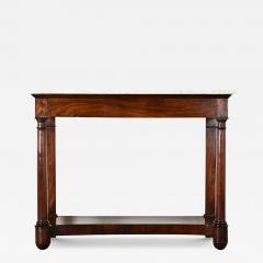 French 19th Century Empire Console with Marble Top - 3917349