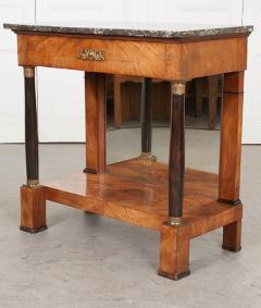 French 19th Century Empire Mahogany Console Table - 1216410