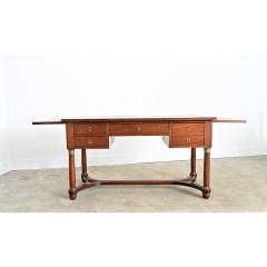 French 19th Century Empire Mahogany Desk Refinished - 4690476