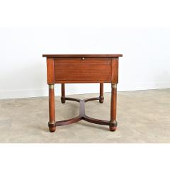 French 19th Century Empire Mahogany Desk Refinished - 4690484