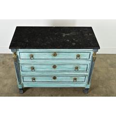 French 19th Century Empire Painted Commode - 4349239