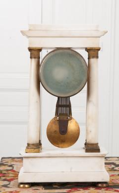 French 19th Century Empire Portico Clock - 1042968