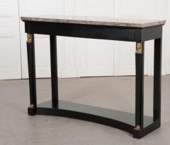 French 19th Century Empire Style Ebonized Console - 1114275