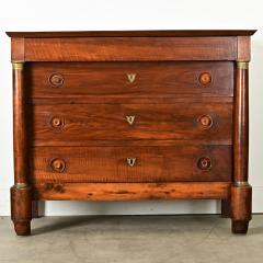 French 19th Century Empire Walnut Commode - 3974771