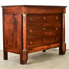 French 19th Century Empire Walnut Commode - 3974862