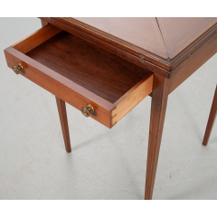 French 19th Century Envelope Game Table - 2703101