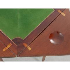 French 19th Century Envelope Game Table - 2703123