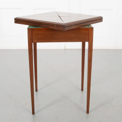 French 19th Century Envelope Game Table - 2703151
