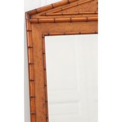 French 19th Century Faux Bamboo Mirror - 2141726