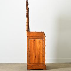 French 19th Century Faux Bamboo Vanity - 4215751
