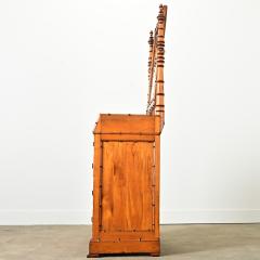 French 19th Century Faux Bamboo Vanity - 4215753