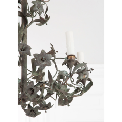 French 19th Century Floral Cathedral Chandelier - 2703078