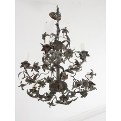 French 19th Century Floral Cathedral Chandelier - 2703100