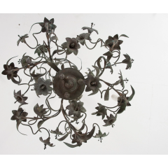 French 19th Century Floral Cathedral Chandelier - 2703121