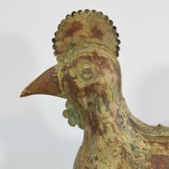 French 19th Century Folk Art Metal Rooster or Cockerel Weathervane - 4108563