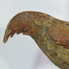 French 19th Century Folk Art Metal Rooster or Cockerel Weathervane - 4108567