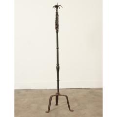 French 19th Century Forged Iron Candelabra - 3236316