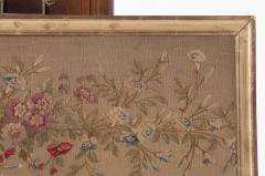 French 19th Century Framed Floral Tapestry - 1720909