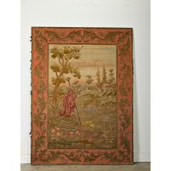 French 19th Century Framed Fox Tapestry - 3964371