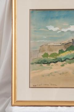 French 19th Century Framed Landscape Painting - 1461412