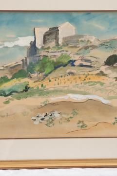 French 19th Century Framed Landscape Painting - 1461414