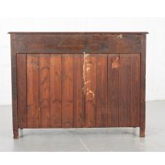 French 19th Century French Oak Bow Front Buffet - 2558972