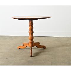 French 19th Century Fruitwood Pedestal Table - 4254573