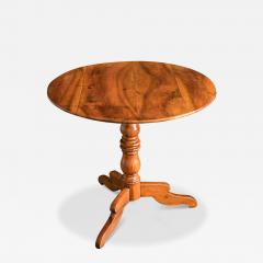French 19th Century Fruitwood Pedestal Table - 4290660