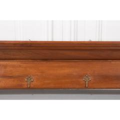 French 19th Century Fruitwood Plate and Coat Rack - 1962232