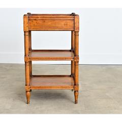 French 19th Century Fruitwood Rafraichissoir Table - 4550137