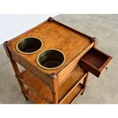French 19th Century Fruitwood Rafraichissoir Table - 4550149