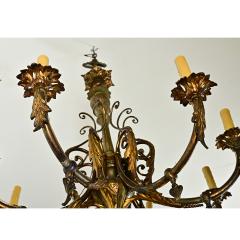 French 19th Century Gilt Bronze Chandelier - 3919667