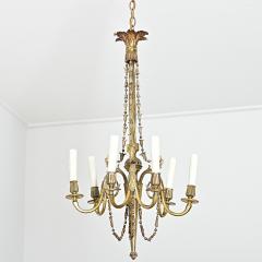 French 19th Century Gilt Bronze Chandelier - 4530291