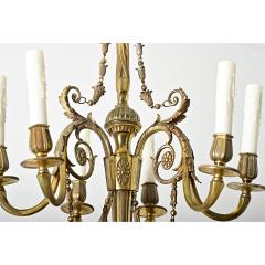 French 19th Century Gilt Bronze Chandelier - 4530306