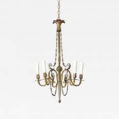 French 19th Century Gilt Bronze Chandelier - 4535687