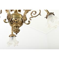 French 19th Century Gilt Bronze Flush Mount Light - 4215625